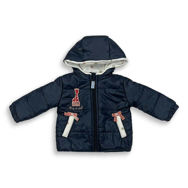 Baby Girls Blue Puffer Jacket