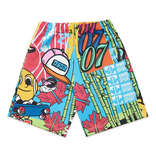 Multi Color Printed Shorts