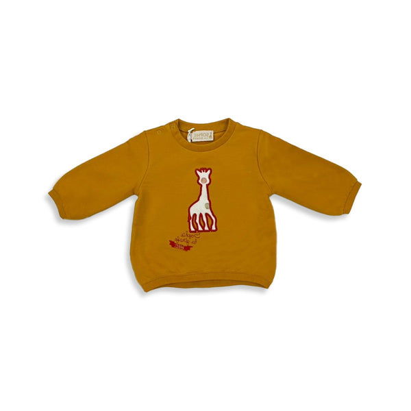 Kids Yellow Logo Sweatshirt