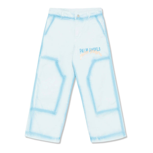 Boys Denim Blue Spray Straight-Leg Jeans