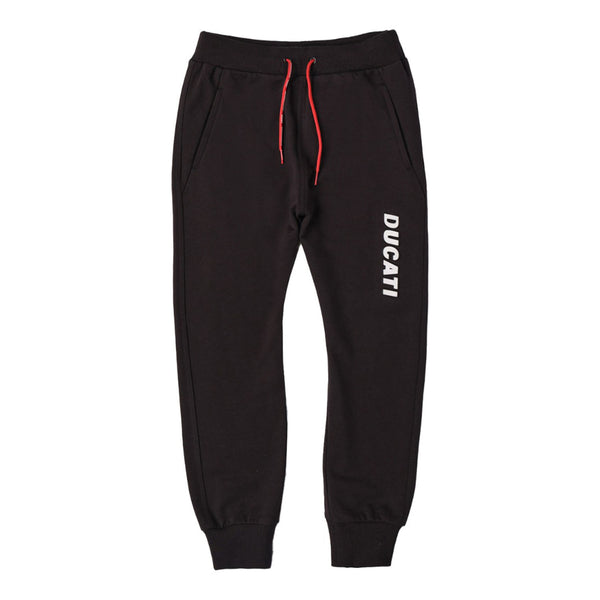 Boys Black Logo Print Jogger