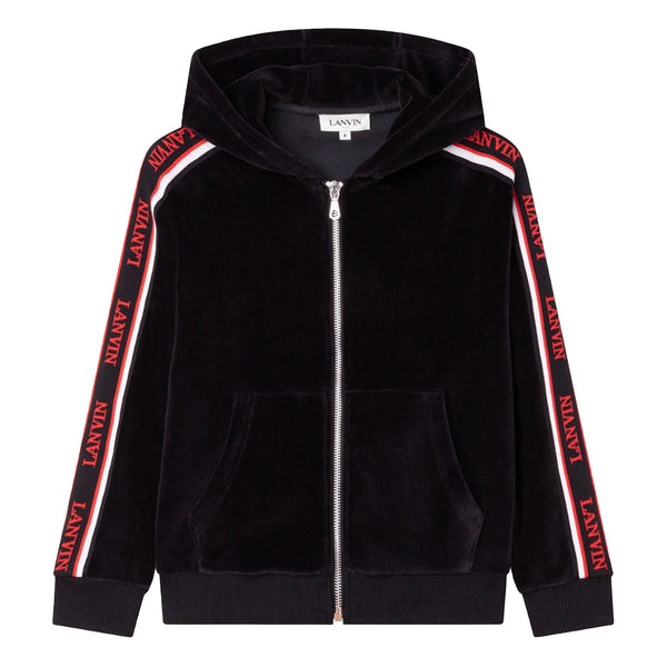 Boy Black Hoodie Jacket