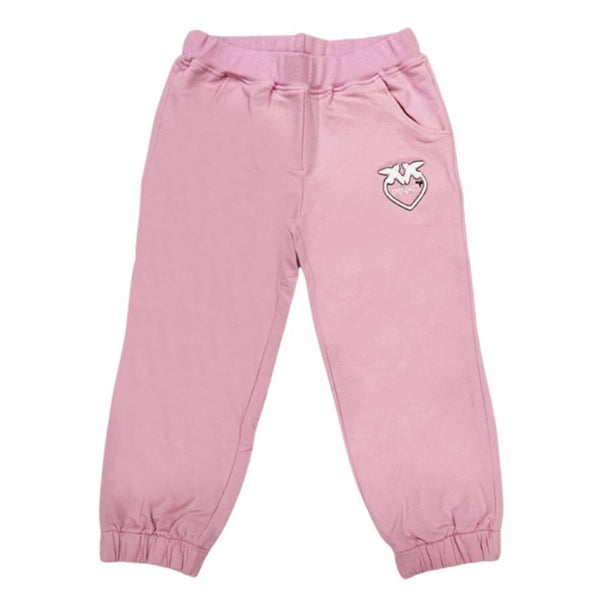 Girl Pink Cotton Jogger