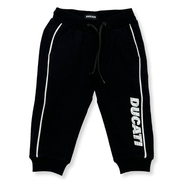 Baby Boys Black Logo Print Jogger