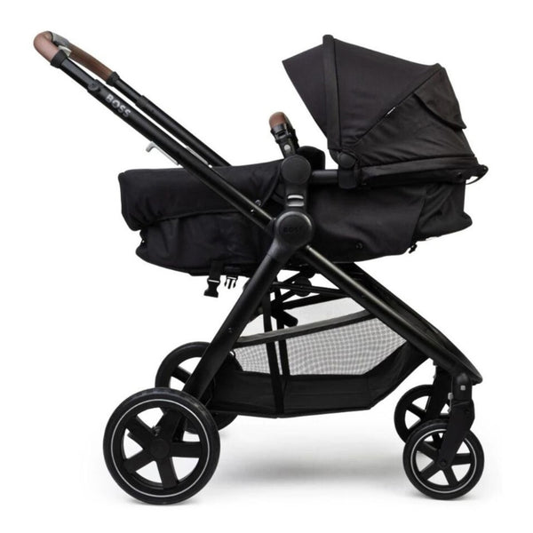 Kids Black Two-in-One Compact Stroller
