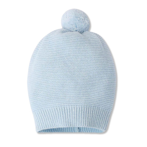Baby Boys Blue Knitted Caps