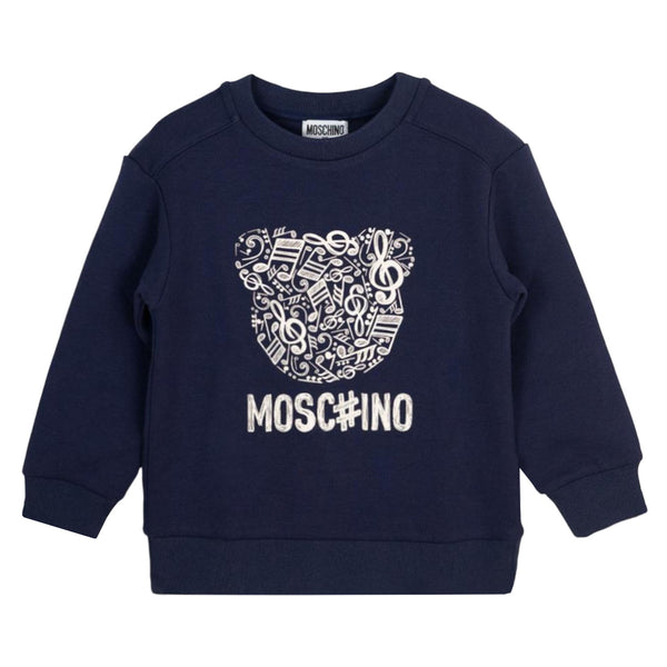 Unisex Blue Grpahic Print Sweatshirts