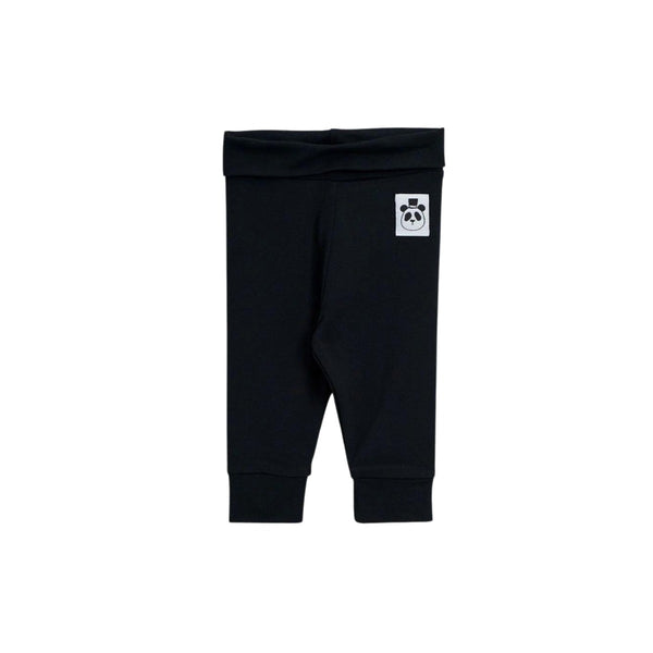 Baby Girl Black Newborn Leggings