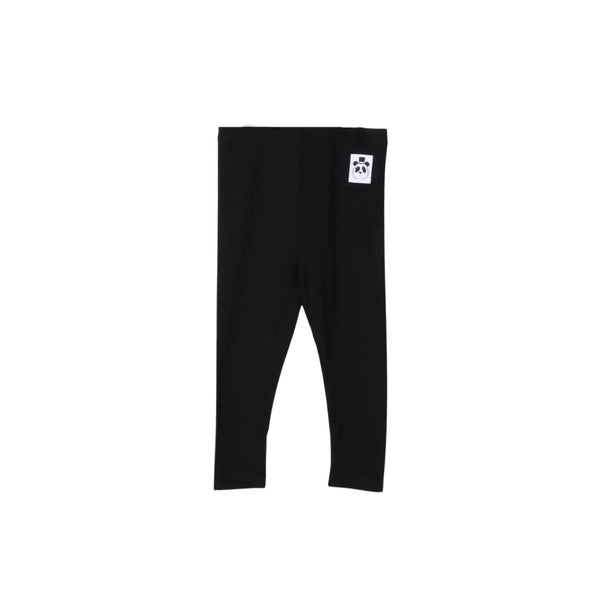 Girls Black Lyocell Leggings