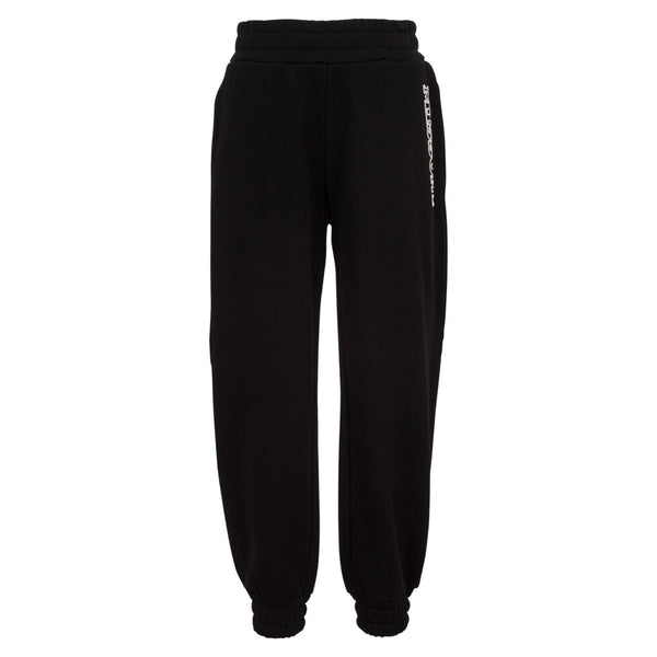 Boys Black Elastic Waistband Jogger