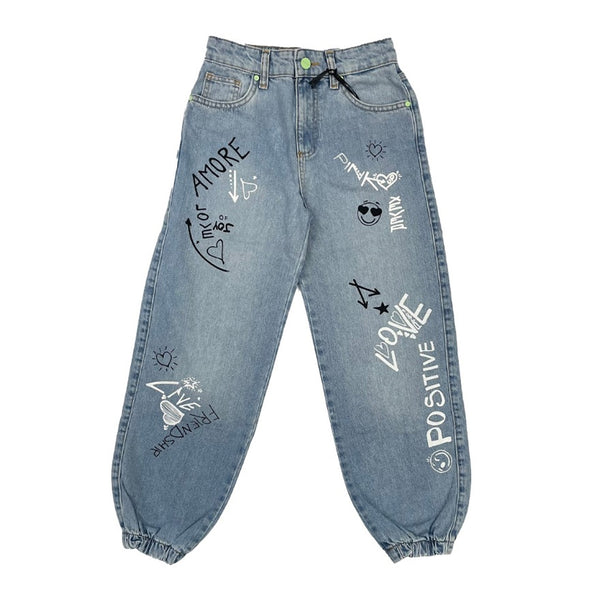 Blue Denim Jeans Girls