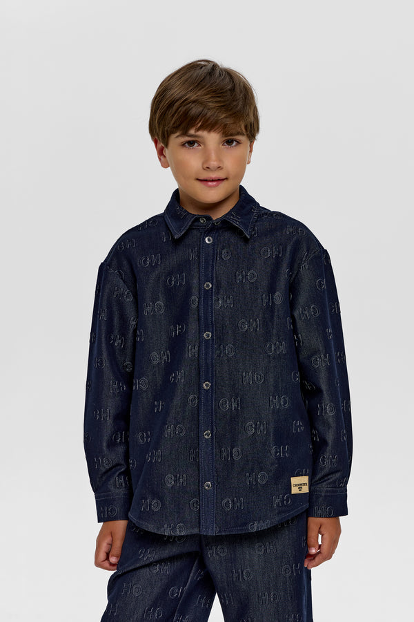 CH Branded Denim Shirt