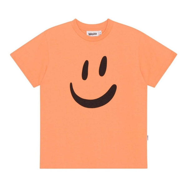 Unisex Orange Organic Cotton Graphic T-Shirt