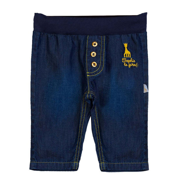 Baby Girls Navy Blue Trouser