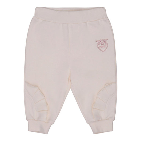 Baby Girls Pink Cotton Jogger