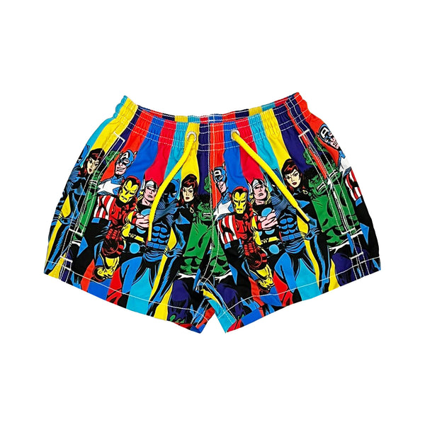 Boys Marvel Super Heroes Swim Shorts