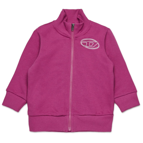 Baby Girl Pink Zip-Up Sweatshirts
