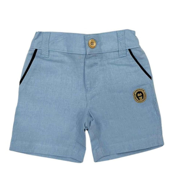 Boys Blue Logo Shorts