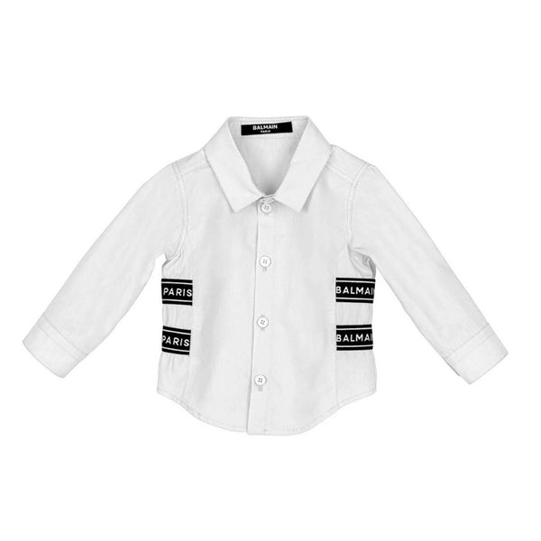 White Full Sleeves Shirt