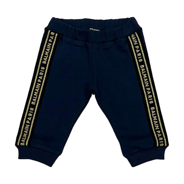 Baby Boy Navy Blue Cotton Trouser