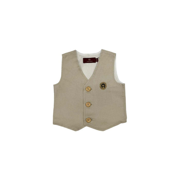 Aigner Boys Cream Waistcoat