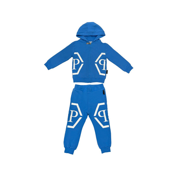 Boys Logo Cotton Tracksuits