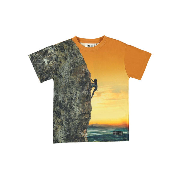 Mountain Print T-Shirt For Boys