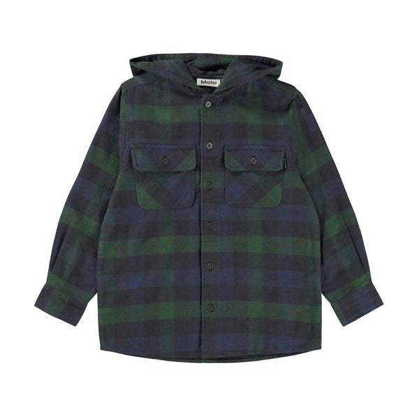Rizz Royal Forest Plaid Shirt