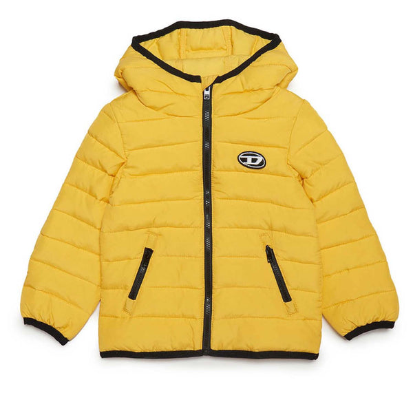 Baby Kids Logo-Patch Padded Jacket