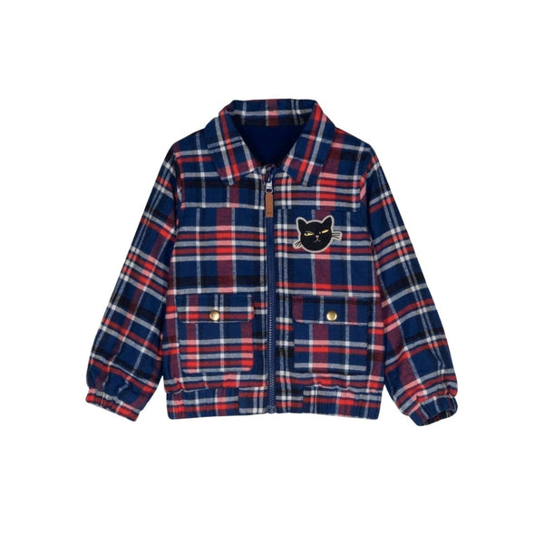 Check Flanell Reversible Jacket