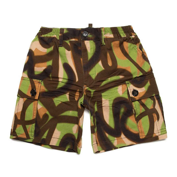 Boys Multi Print Shorts