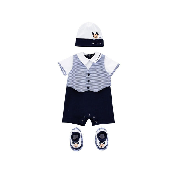 Babys Three-Piece Mickey Newborn Set