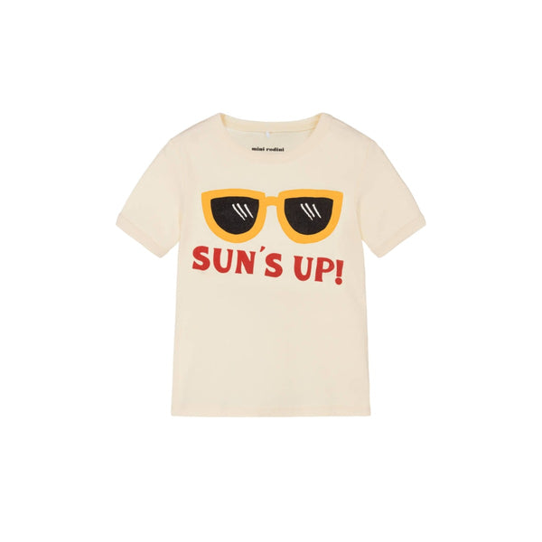 Off White Slogan Print Organic Cotton T-Shirt