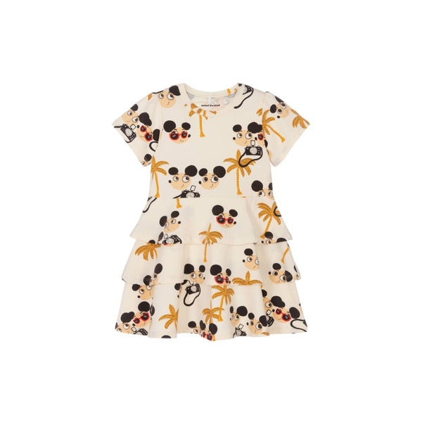 Off White Ritz Ratz Organic Cotton Dress