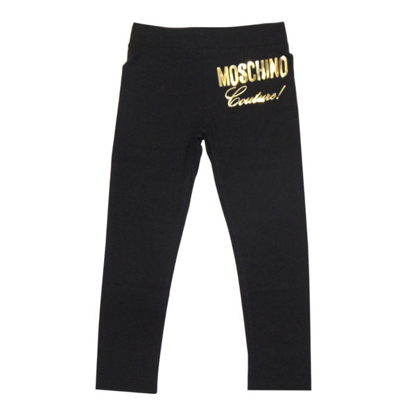 Girl Moschino Cotton Joggers