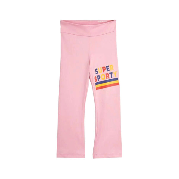 Girls Pink Super Sporty Leggings