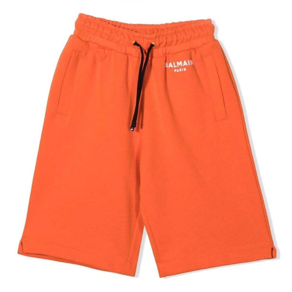 Boys Orange Bermuda with Elasticized Waistband