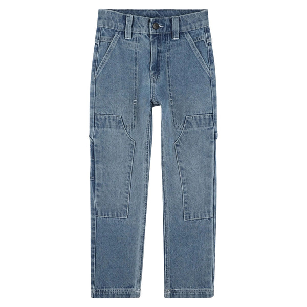 Boys Denim Blue Utility Jeans
