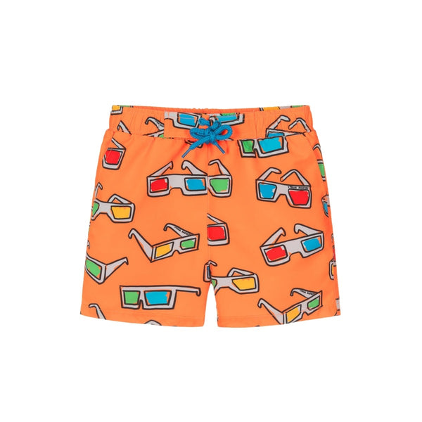 Boys Orange Swim Shorts