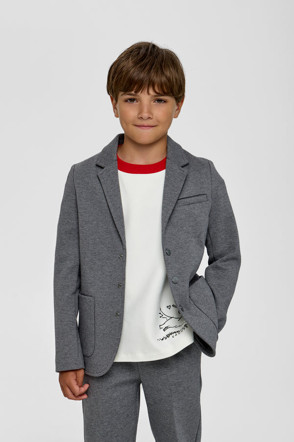 Blazer + pants with Teddy