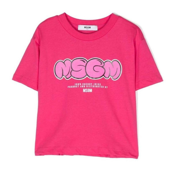Girls Pink Logo T-Shirt