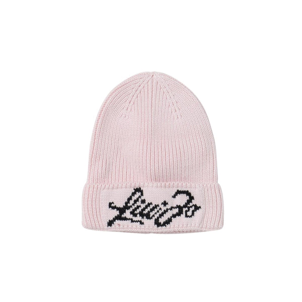 Girls Pink Logo Print Hat