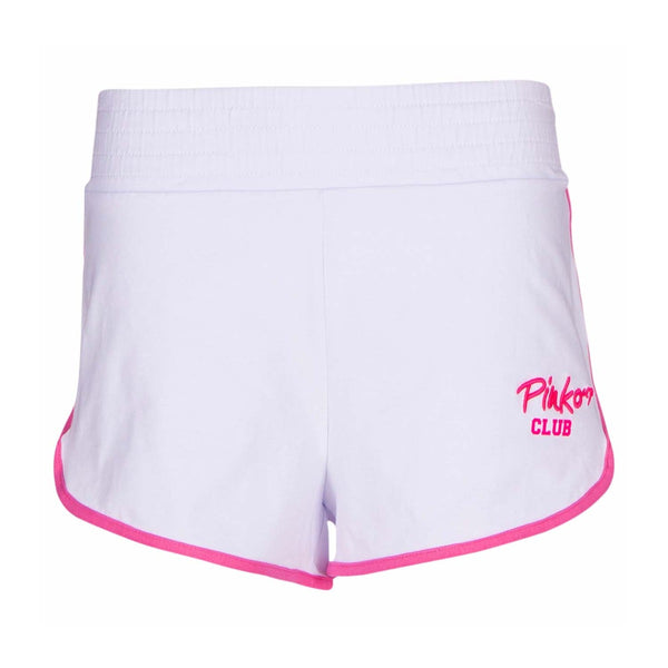 White And Pink Shorts By Pinko