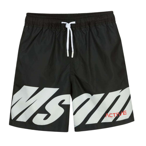 Boys Black Swim Shorts