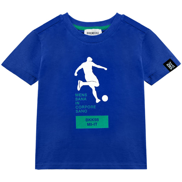 Boys Blue Graphic T-Shirt