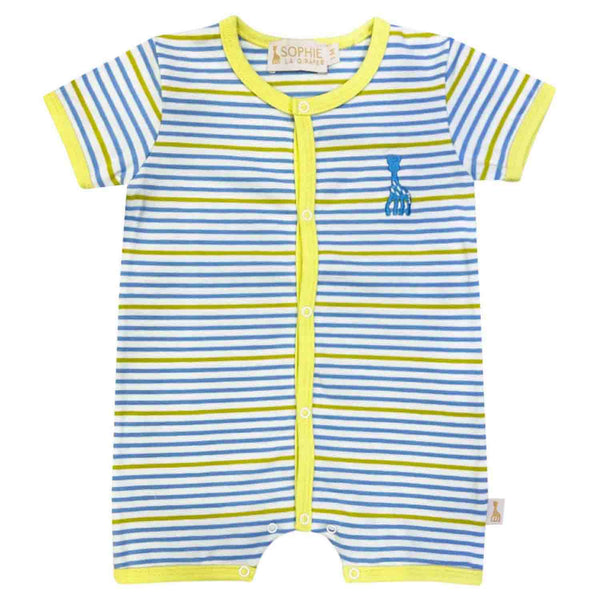 Baby Unisex Multi-Color Cotton Romper