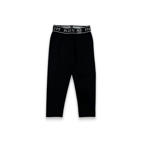 Girls Black Cotton Leggings