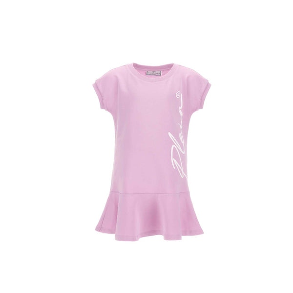 Pink Logo Girls Dress
