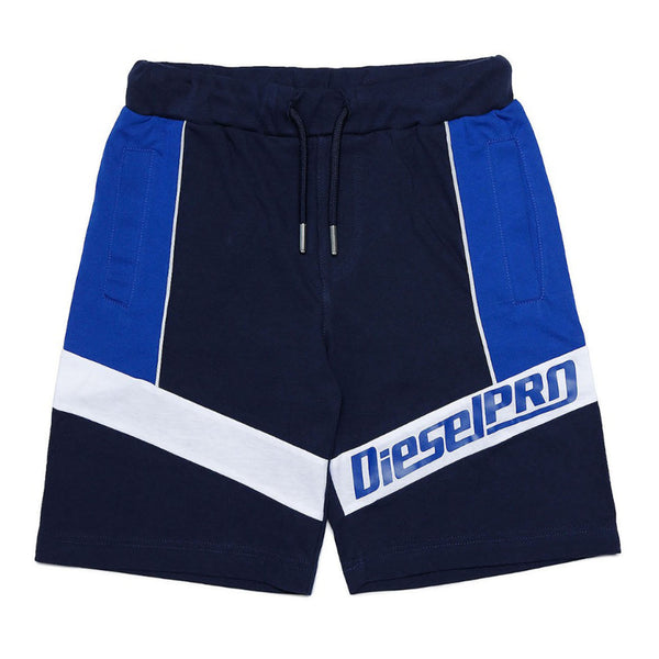 Boys Navy Blue Jersey Shorts
