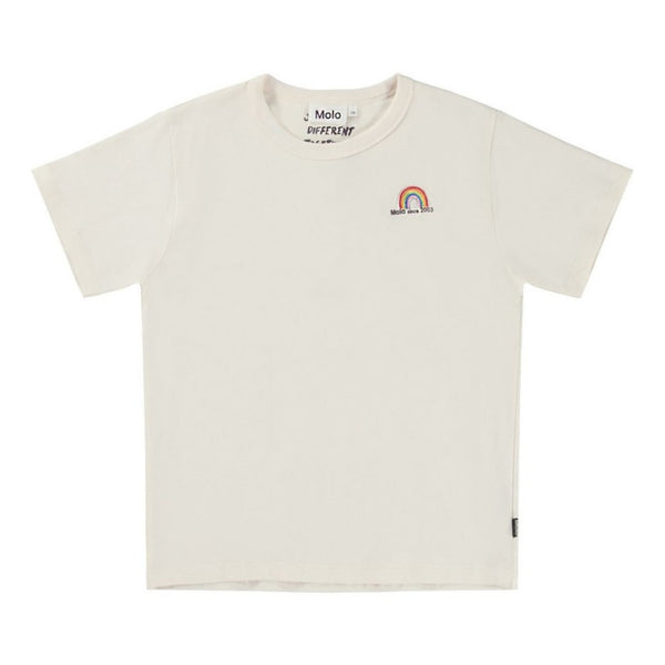 Kids Off White Half Sleeves T-Shirt